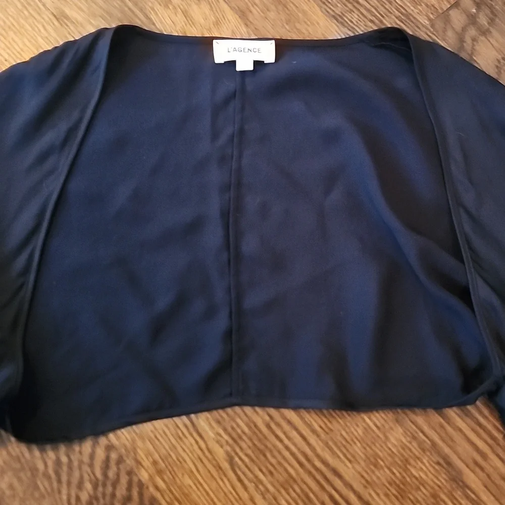 L'AGENCE Classic Black Garment Two Piece - Picture 11 of 16